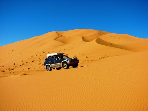 les dunes de Merzouga